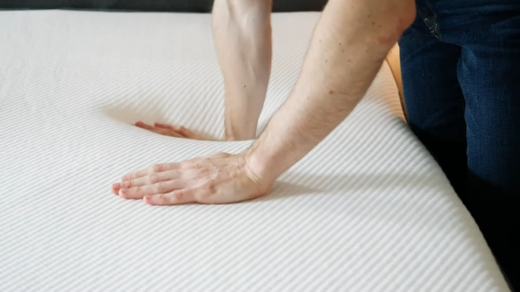 test fermeté matelas moussed